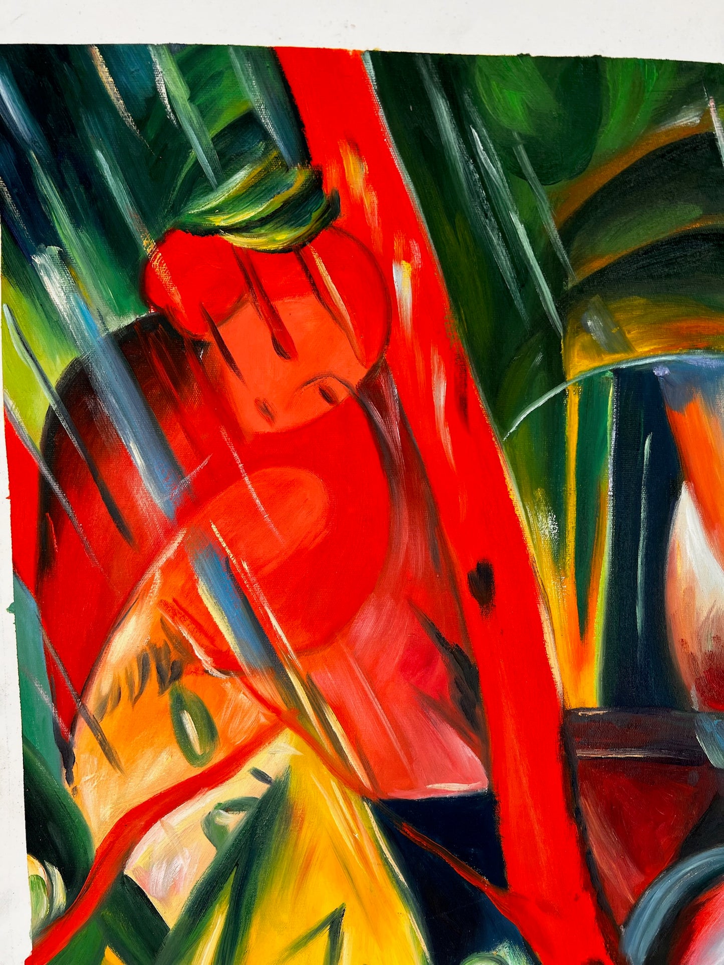 Im Regen, Franz Marc (1880–1916)