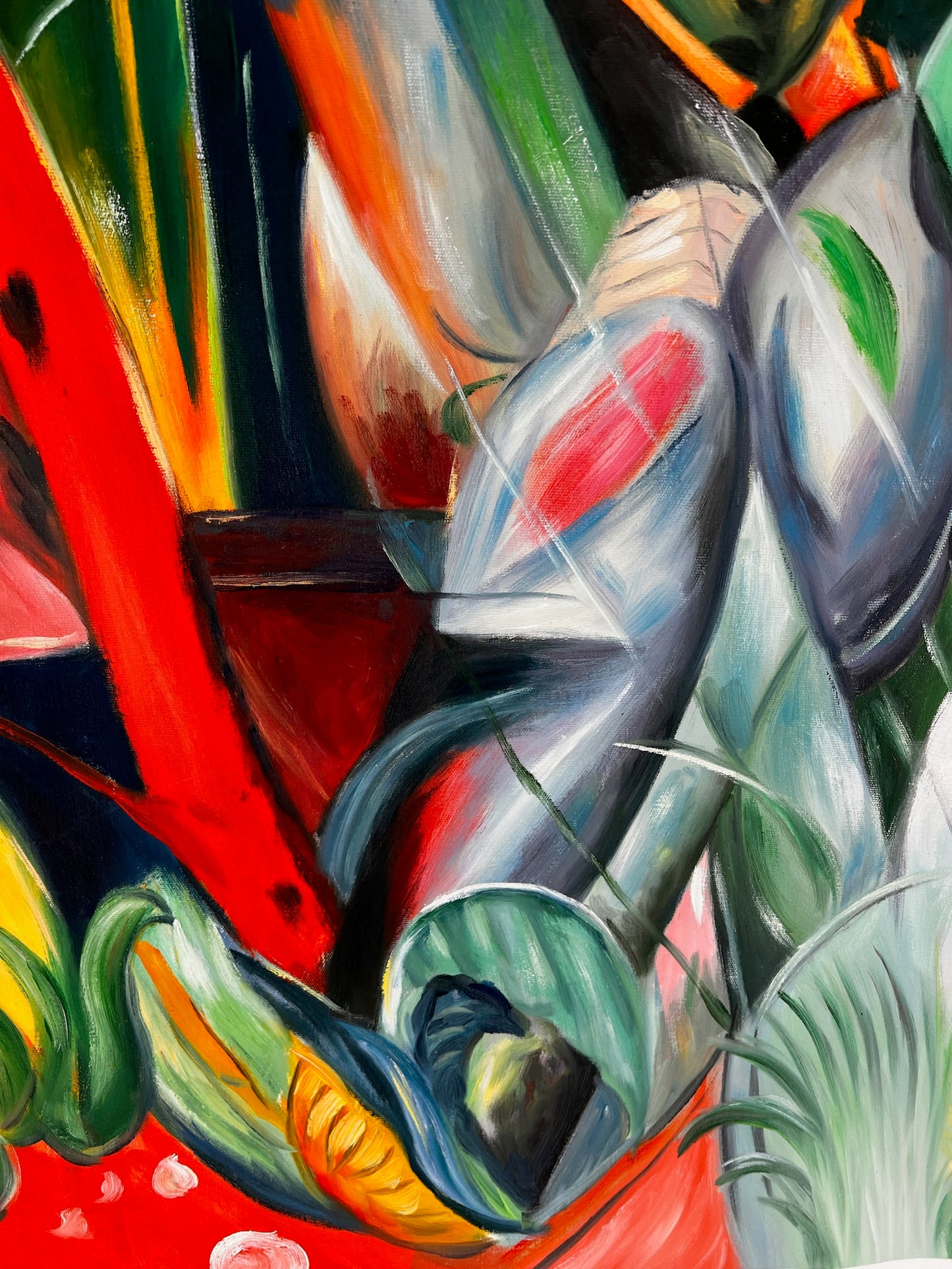 Im Regen, Franz Marc (1880–1916)
