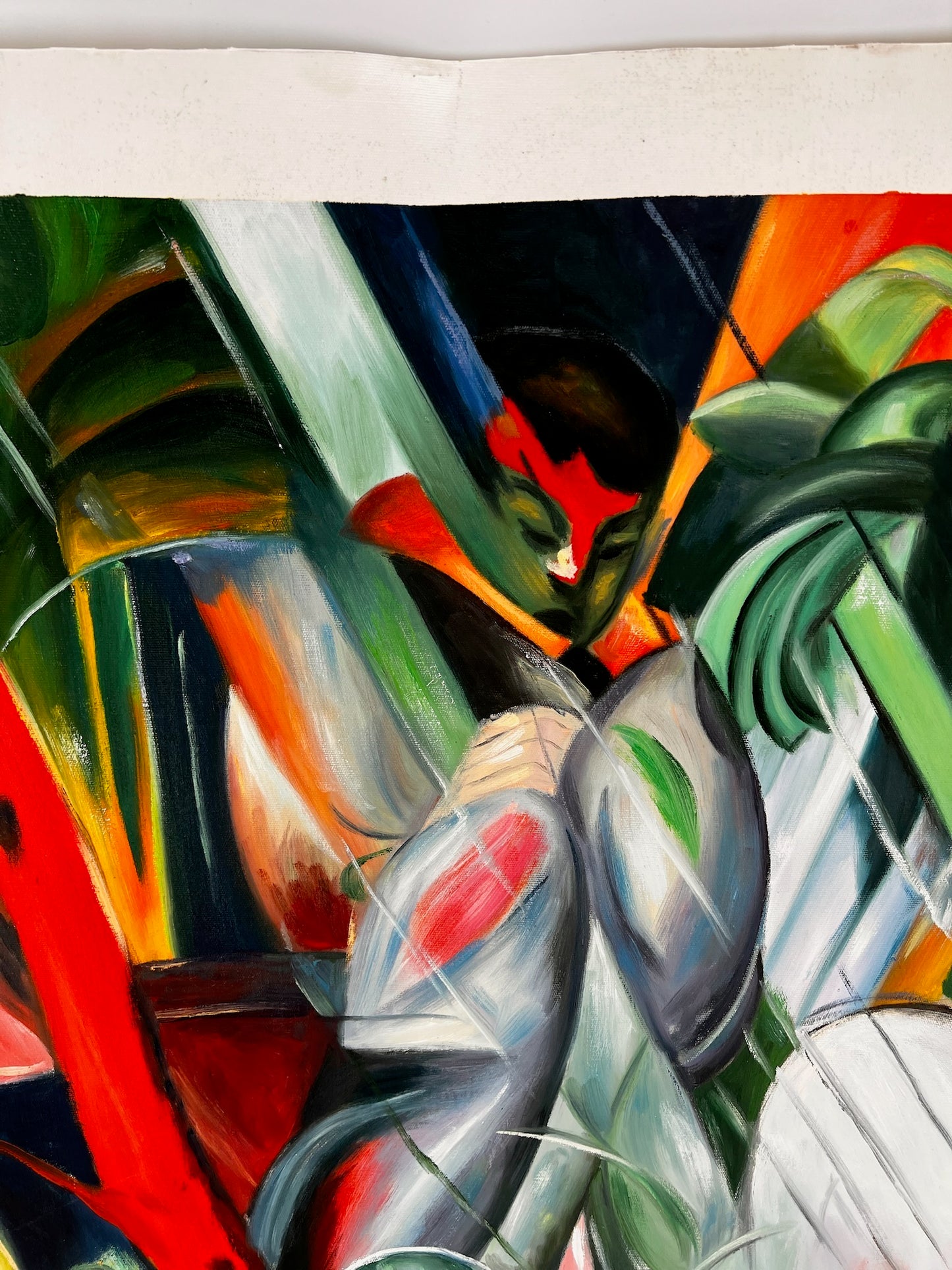 Im Regen, Franz Marc (1880–1916)