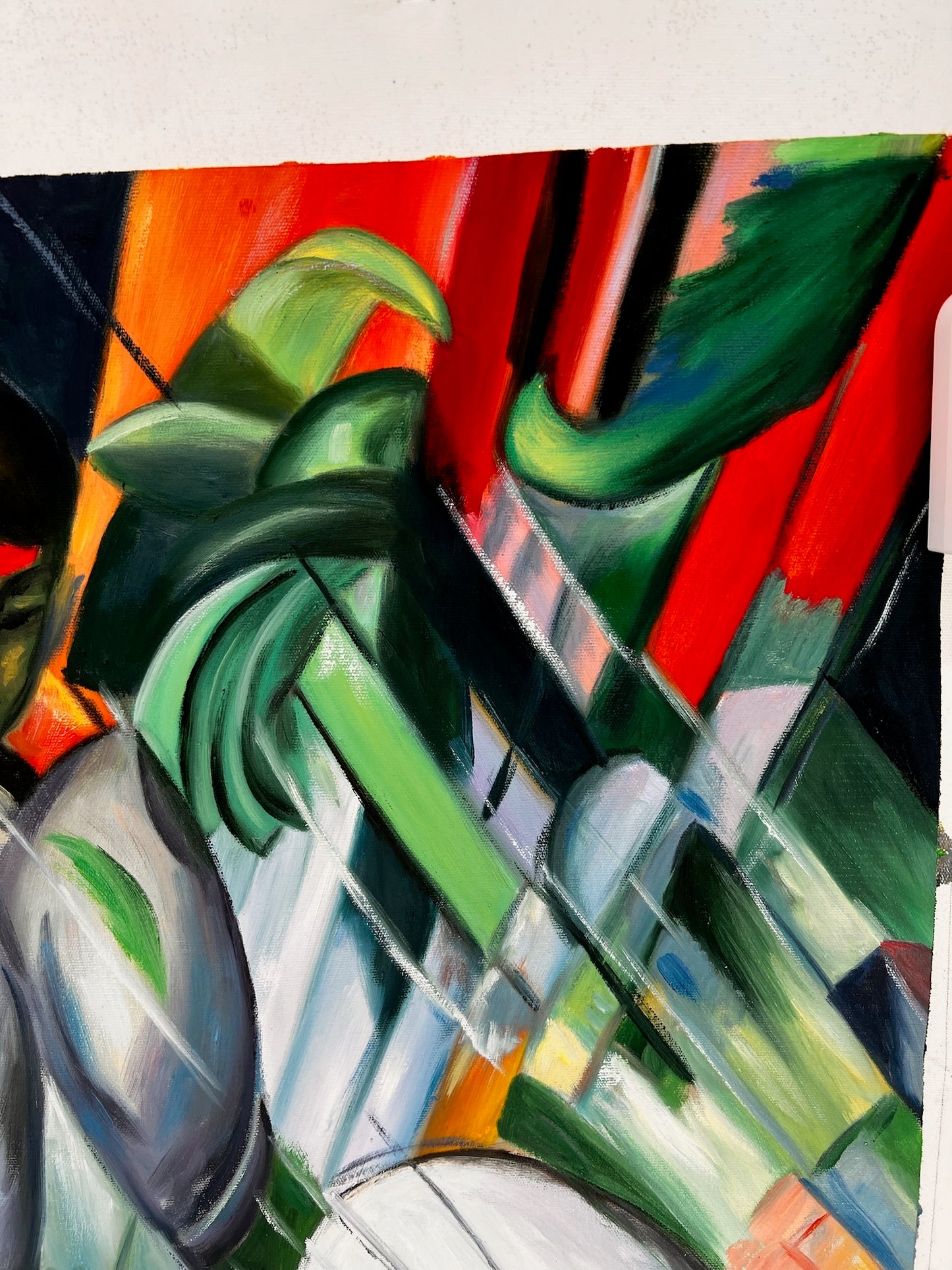Im Regen, Franz Marc (1880–1916)