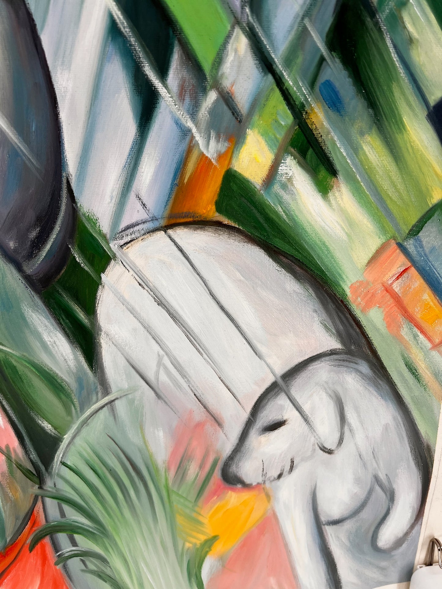 Im Regen, Franz Marc (1880–1916)