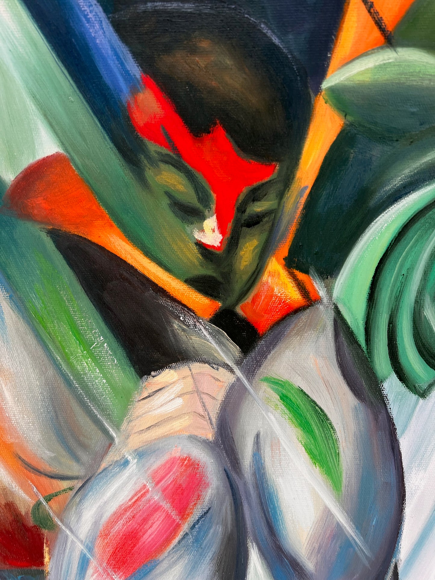 Im Regen, Franz Marc (1880–1916)
