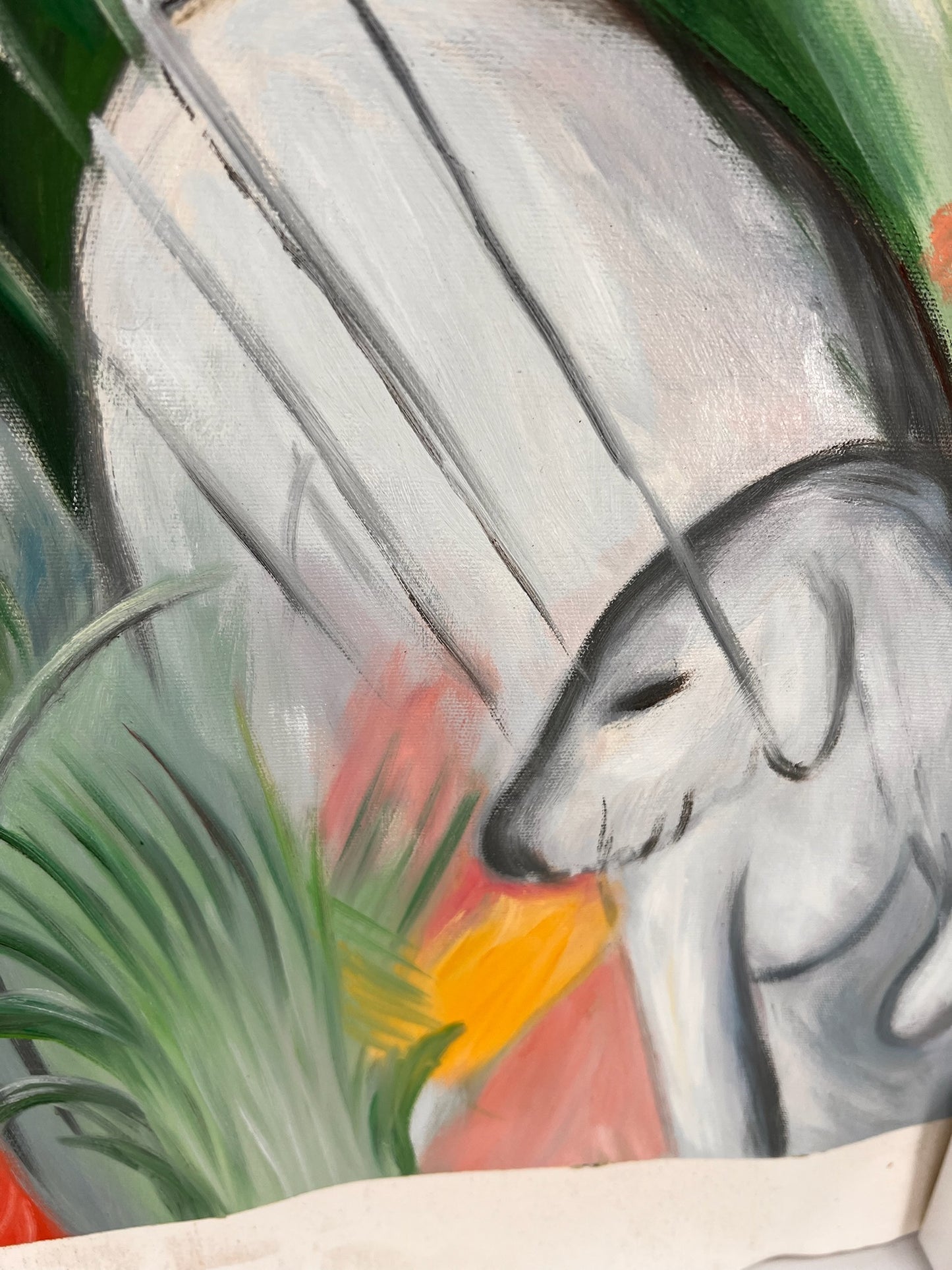 Im Regen, Franz Marc (1880–1916)