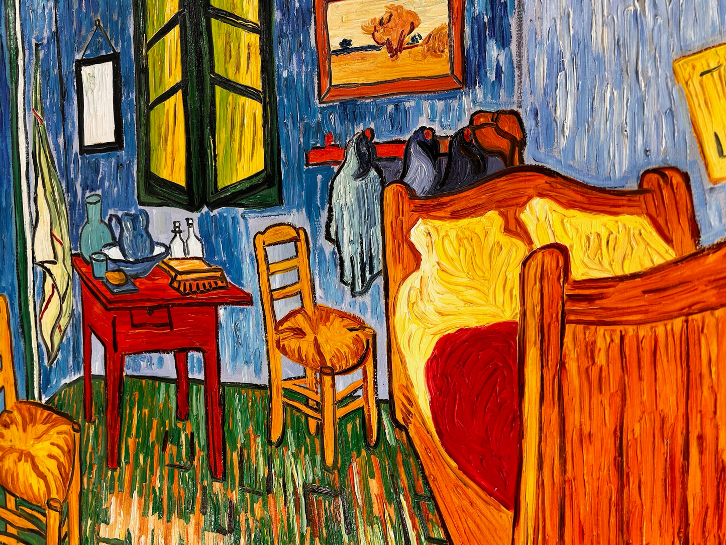 Vincent van Gogh – De Slaapkamer – Handgeschilderd postimpressionistisch olieverfschilderij op canvas (72 × 60 cm)