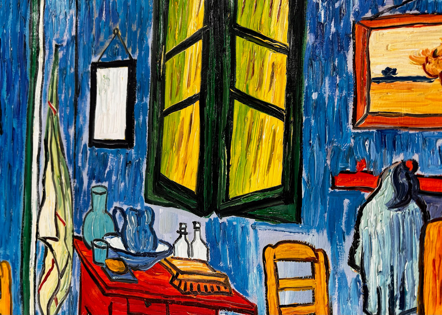 Vincent van Gogh – De Slaapkamer – Handgeschilderd postimpressionistisch olieverfschilderij op canvas (72 × 60 cm)