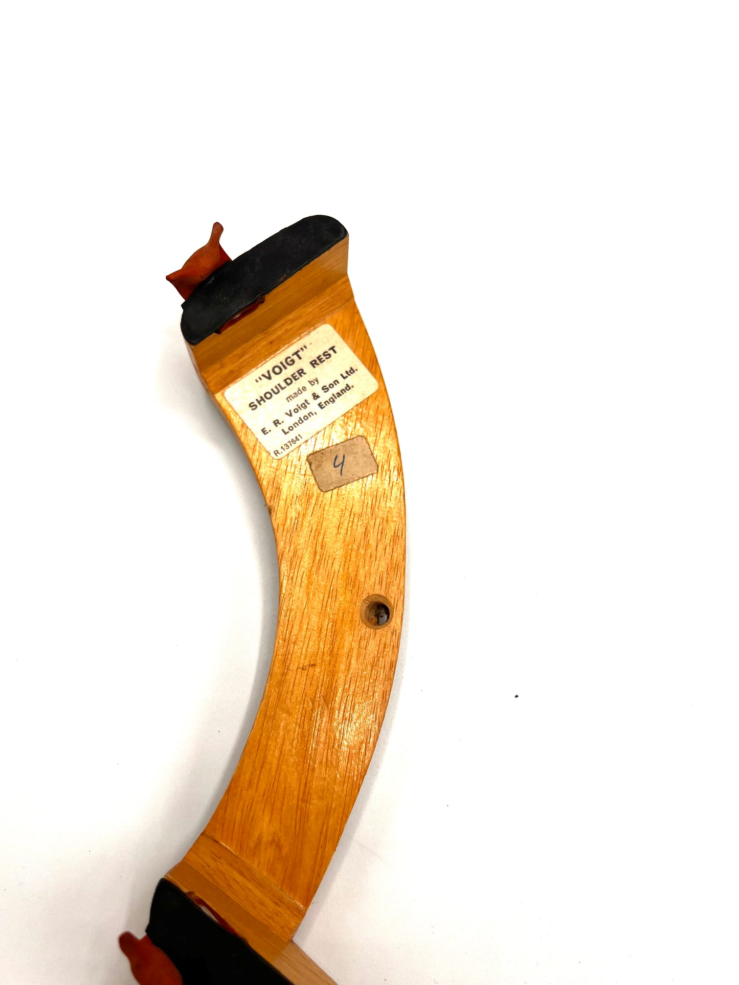 Voigt Shoulder Rest - Vintage Wooden Shoulder Rest