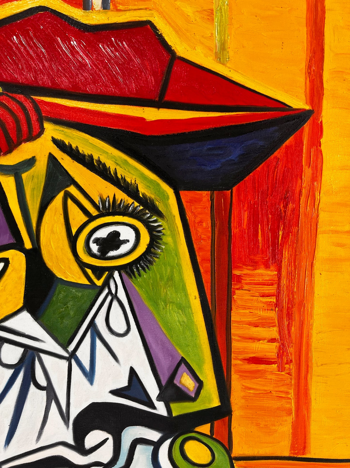 Picasso - De wenende vrouw - (64 × 80 cm)