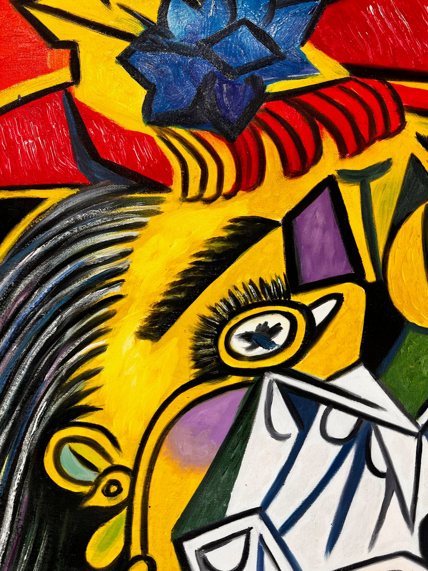 Picasso - De wenende vrouw - (64 × 80 cm)
