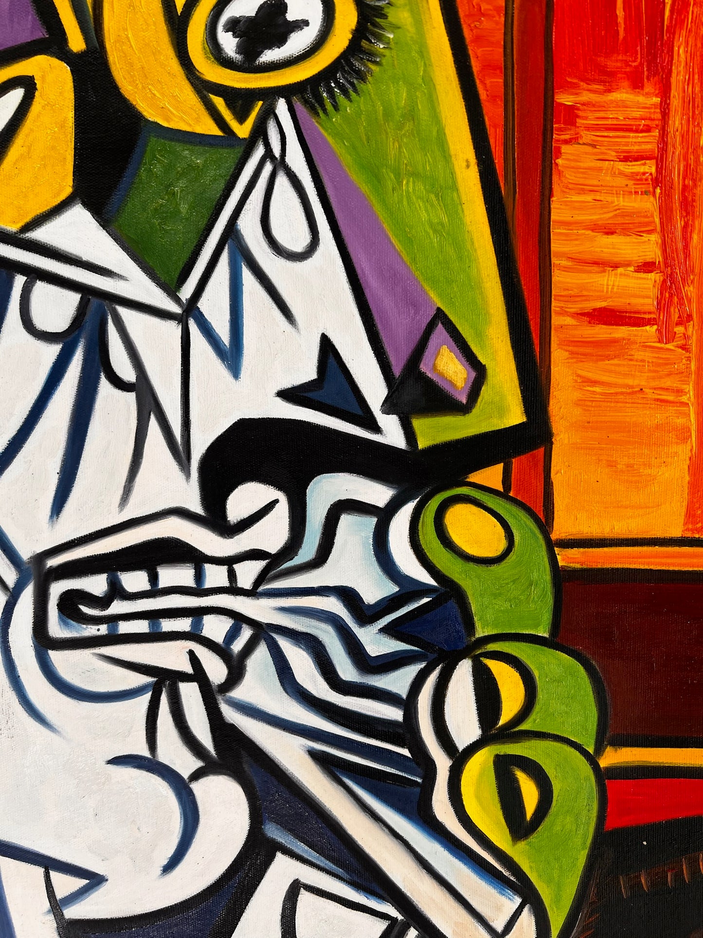 Picasso - De wenende vrouw - (64 × 80 cm)