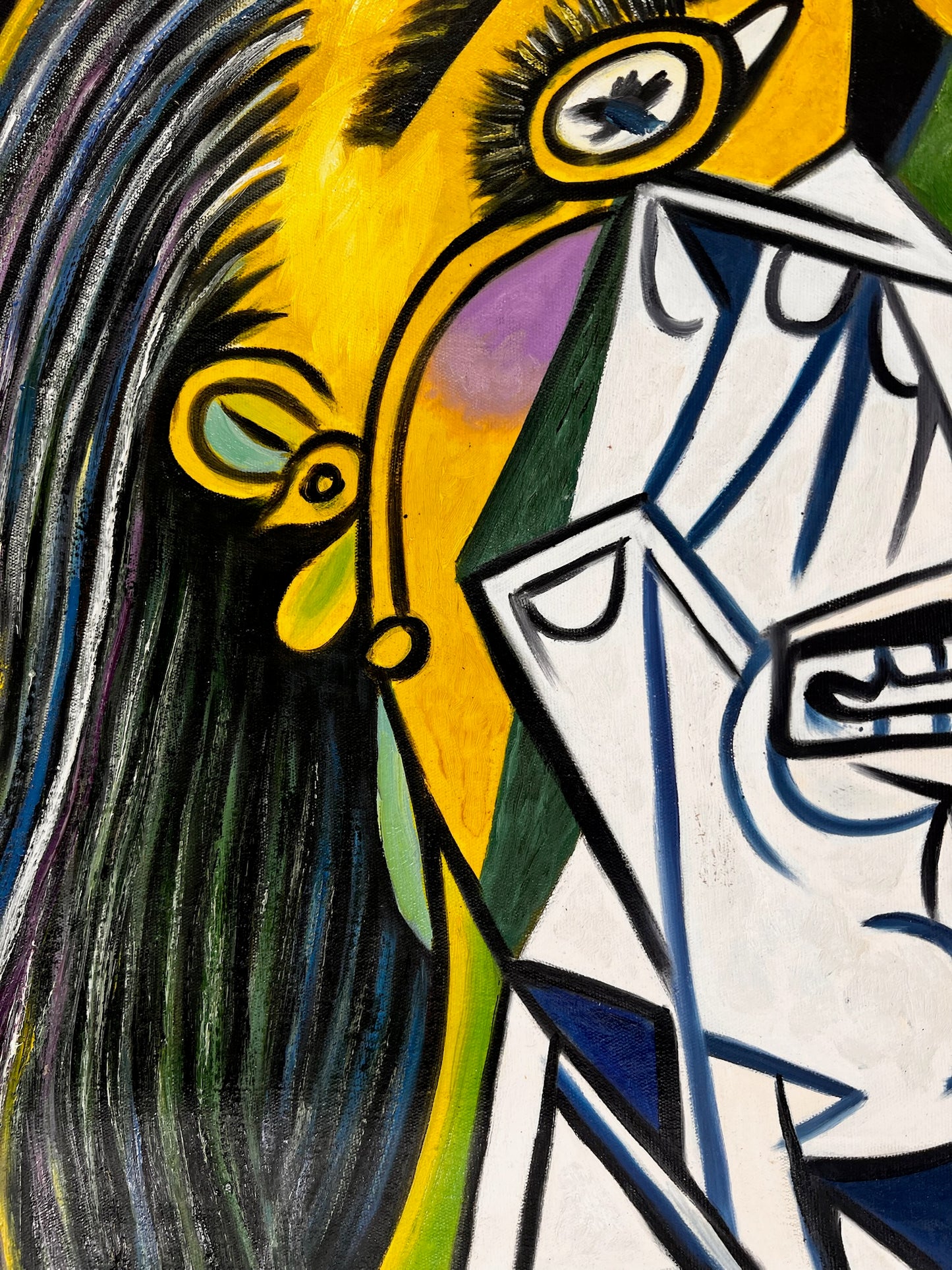 Picasso - De wenende vrouw - (64 × 80 cm)