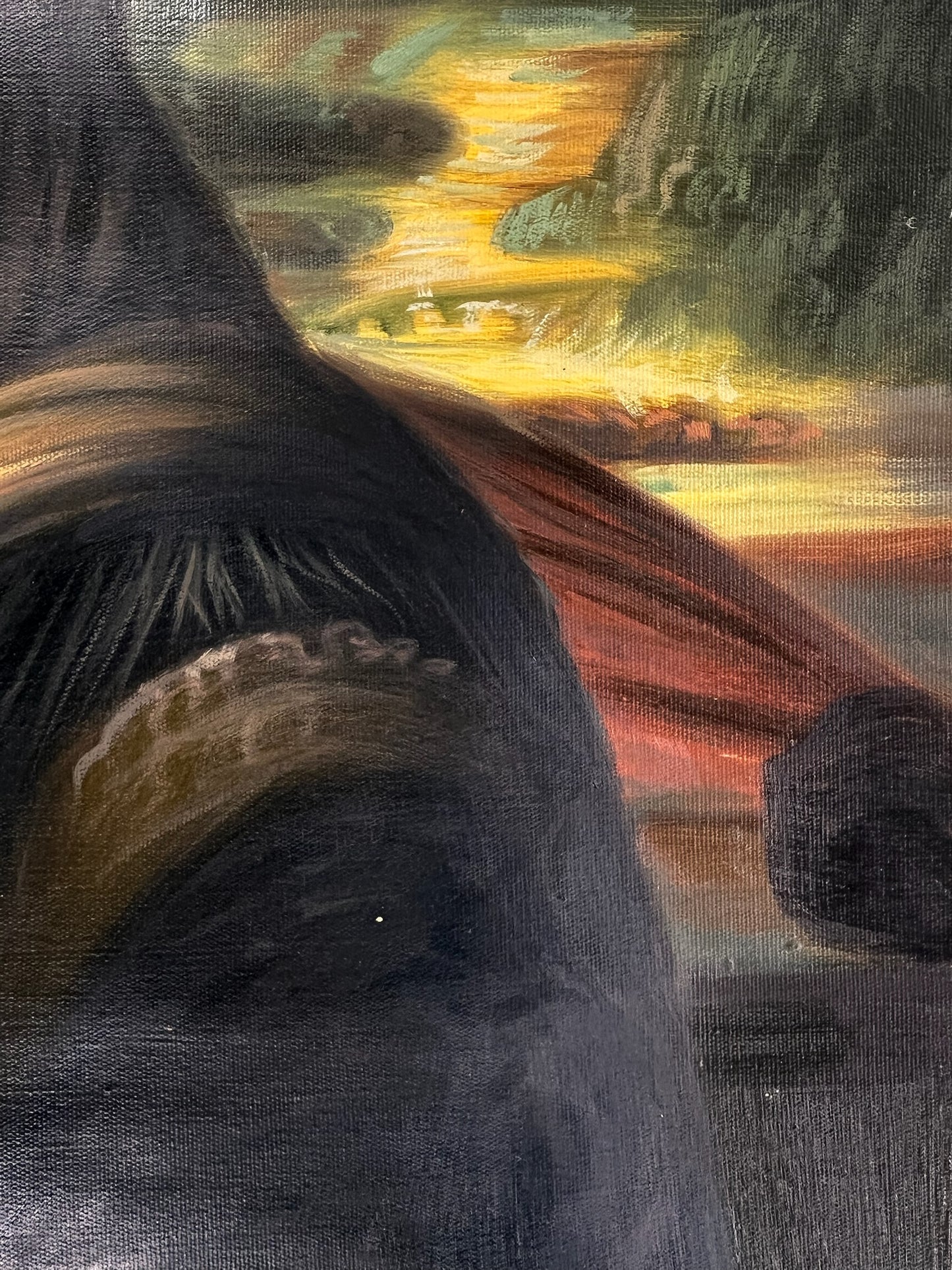 Mona Lisa – Handgeschilderd Renaissance Olieverfschilderij op Canvas (60 × 80 cm)