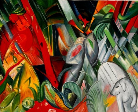 De invloed van Franz Marc op kunst en symboliek