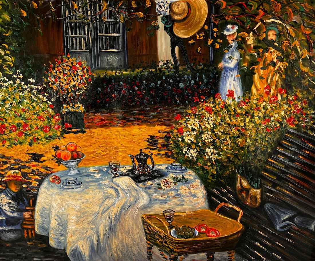 Het leven en de geschiedenis van Claude Monet