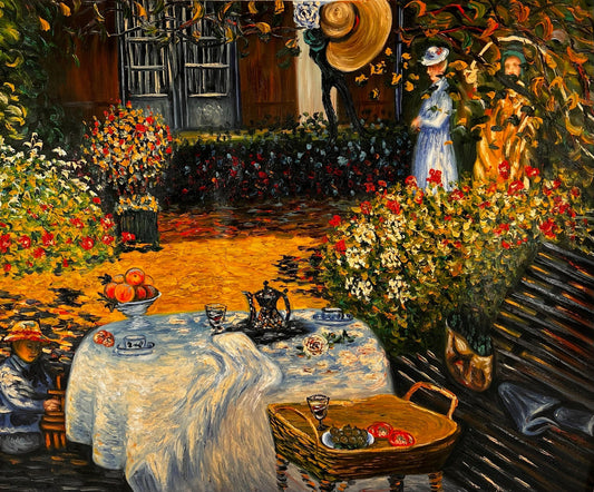 Het leven en de geschiedenis van Claude Monet