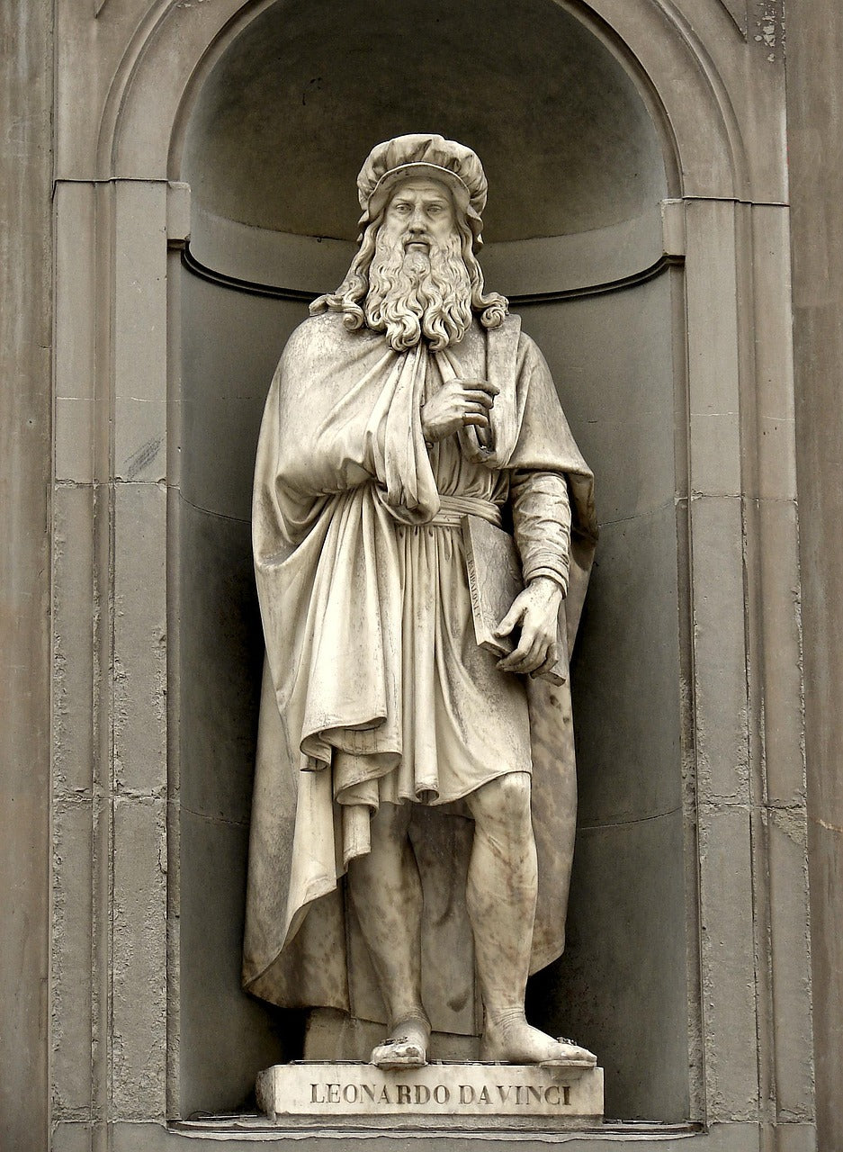 Het leven en de geschiedenis van Leonardo da Vinci