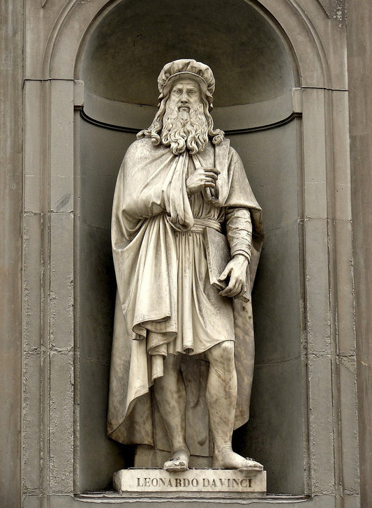 Het leven en de geschiedenis van Leonardo da Vinci