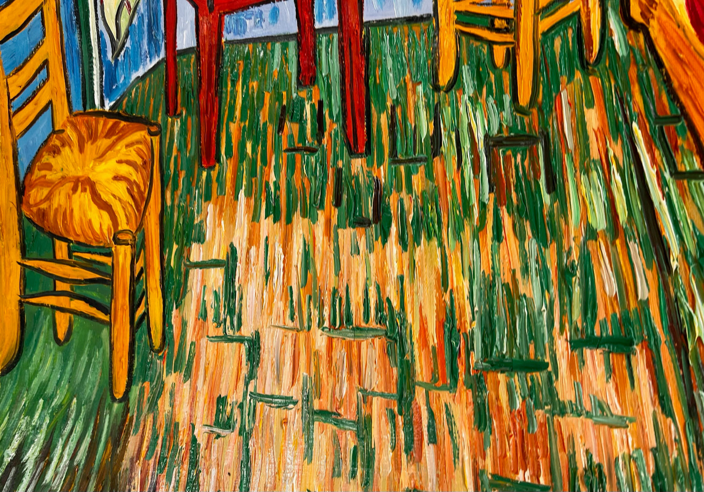Vincent van Gogh – De Slaapkamer – Handgeschilderd postimpressionistisch olieverfschilderij op canvas (72 × 60 cm)