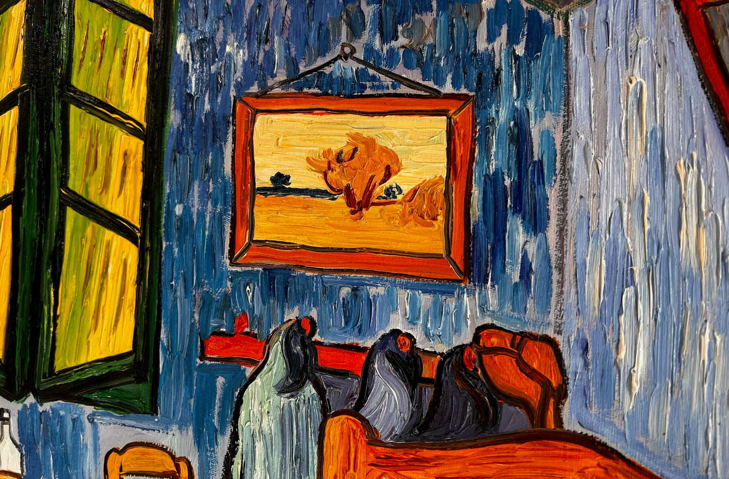Vincent van Gogh – De Slaapkamer – Handgeschilderd postimpressionistisch olieverfschilderij op canvas (72 × 60 cm)