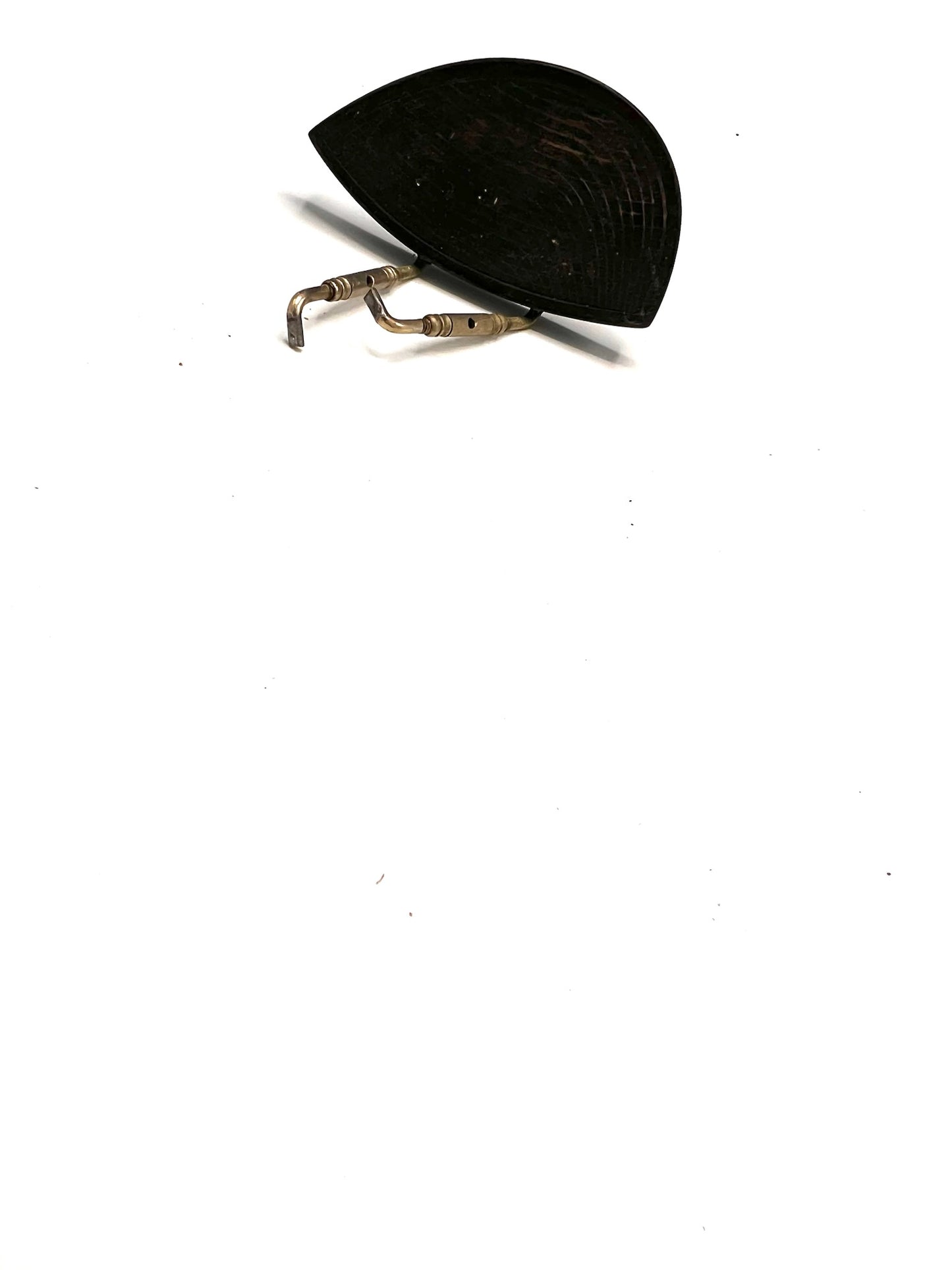 Chinrest for Violin - Vintage black