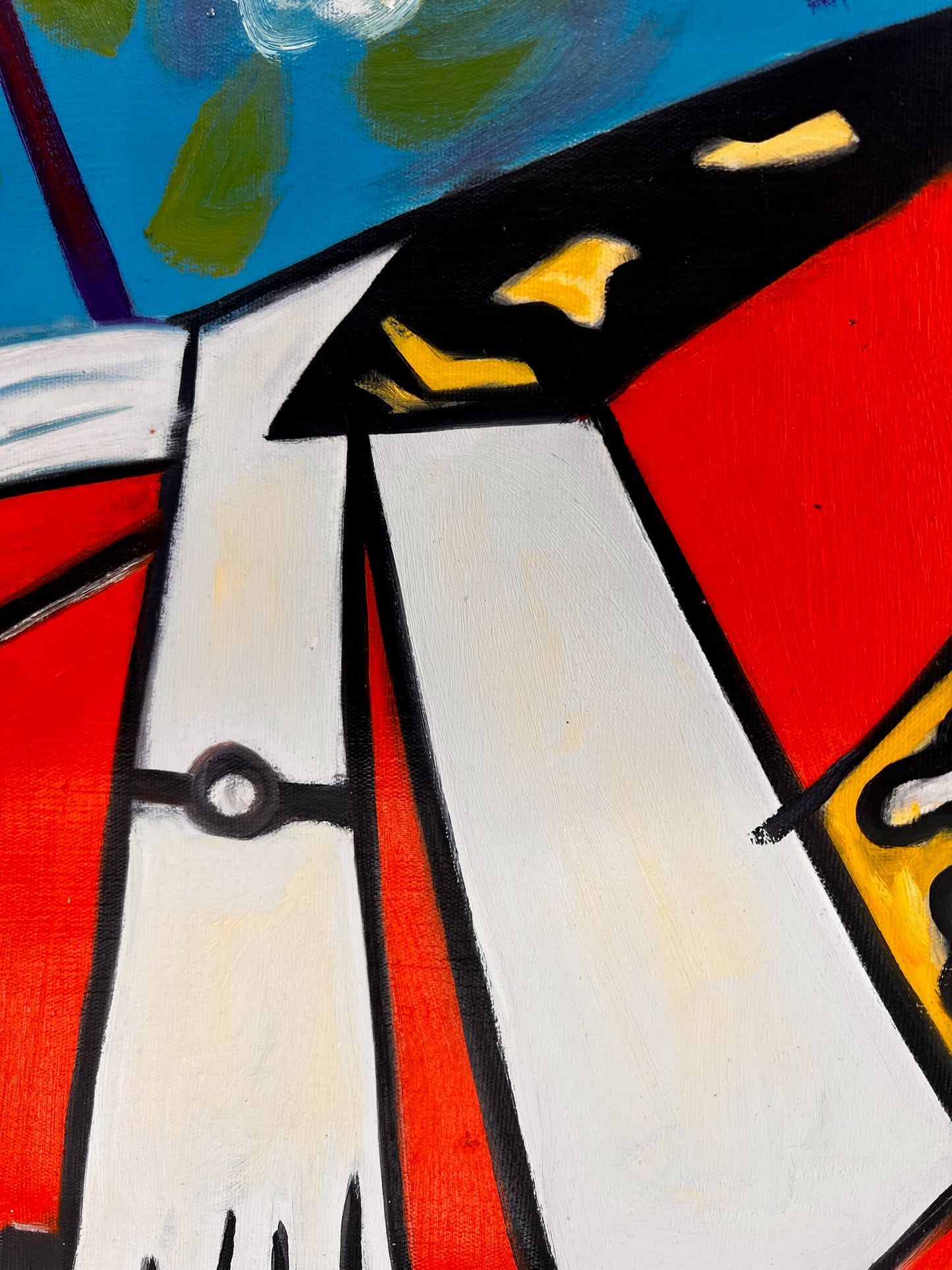 Picasso - Jacqueline met bloem – Handgeschilderd