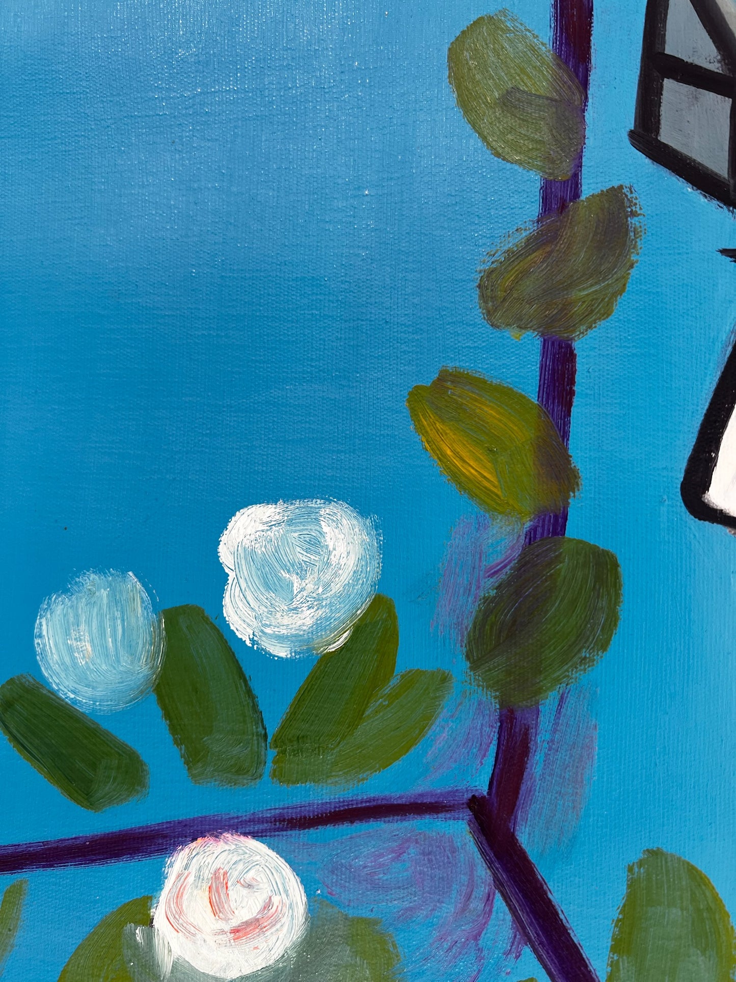 Picasso - Jacqueline met bloem – Handgeschilderd