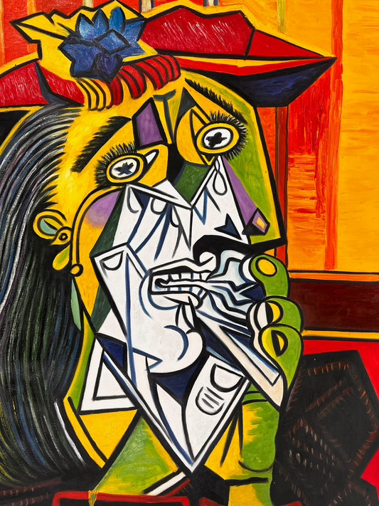 Picasso - De wenende vrouw - (64 × 80 cm)