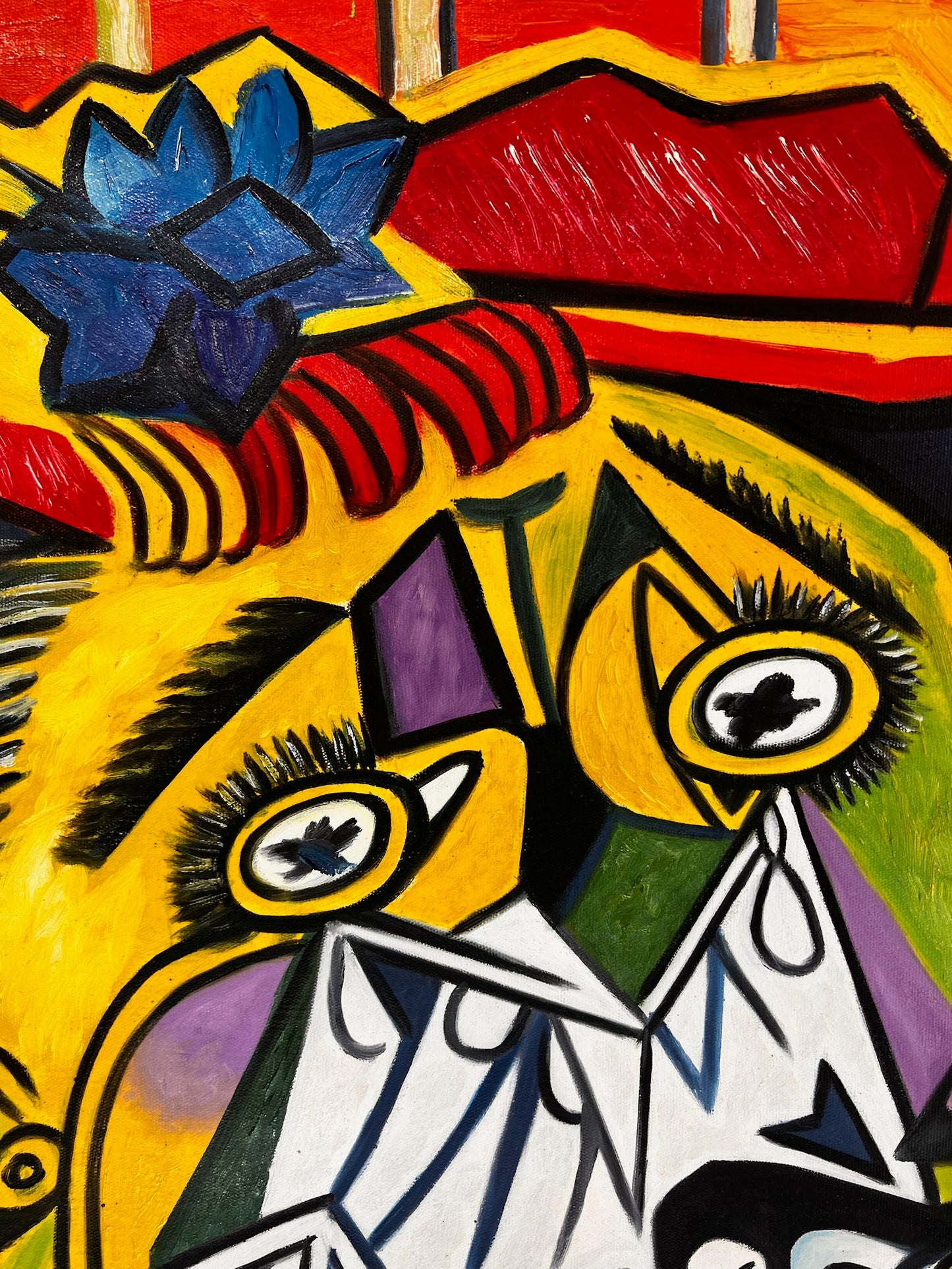 Picasso - De wenende vrouw - (64 × 80 cm)