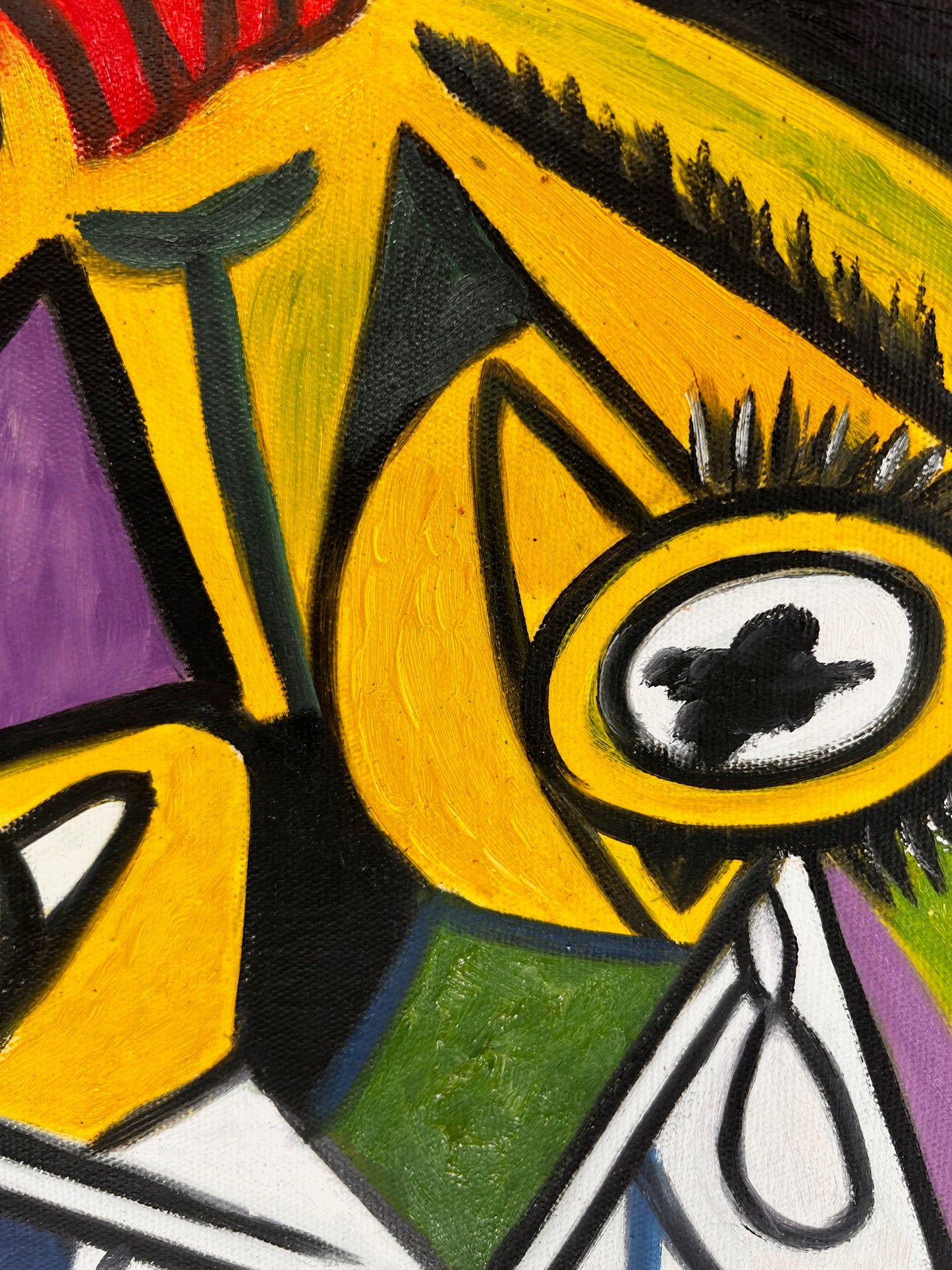 Picasso - De wenende vrouw - (64 × 80 cm)