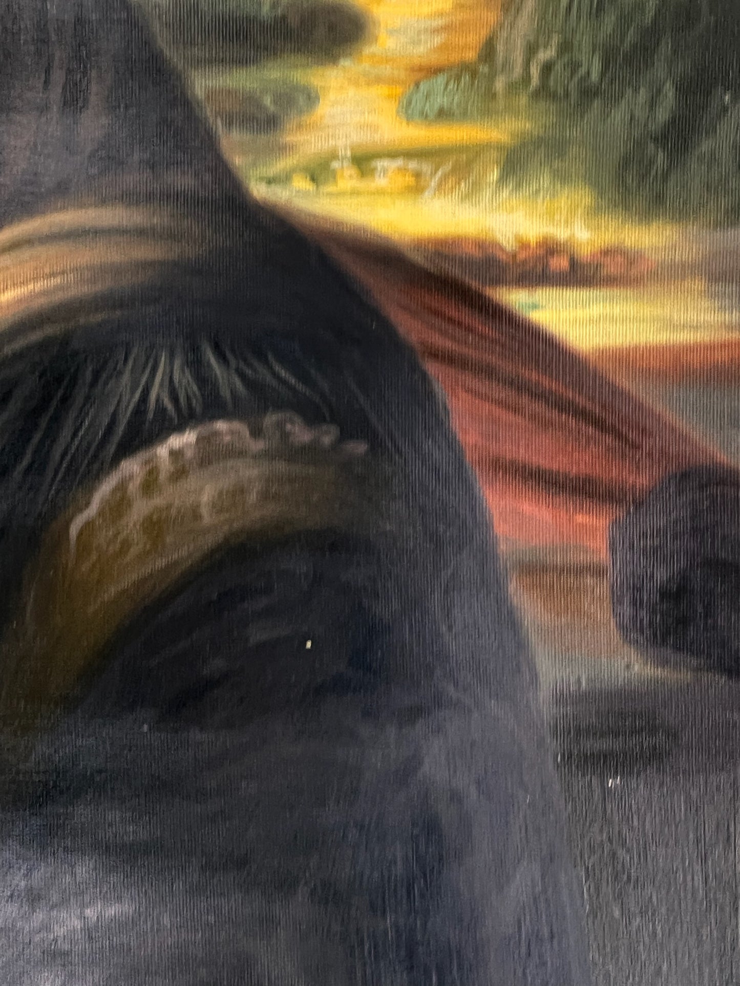 Mona Lisa – Handgeschilderd Renaissance Olieverfschilderij op Canvas (60 × 80 cm)